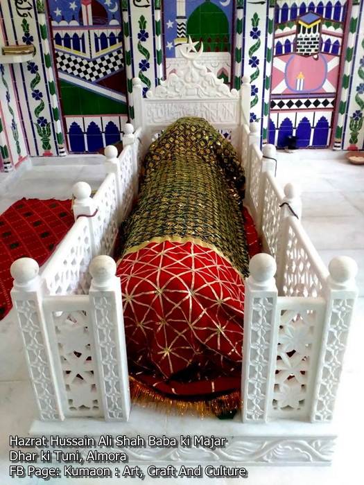 Hazrat Hussain Ali Shah Baba ki Majar Dhar ki Tuni, Almora